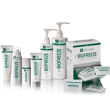 Biofreeze Professional Banner Therapy Asheville NC