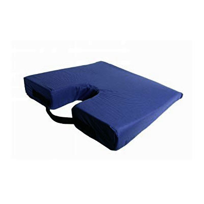 Seat Wedge Cushion, 15x14 In. Blue Washable Cover : Automotive