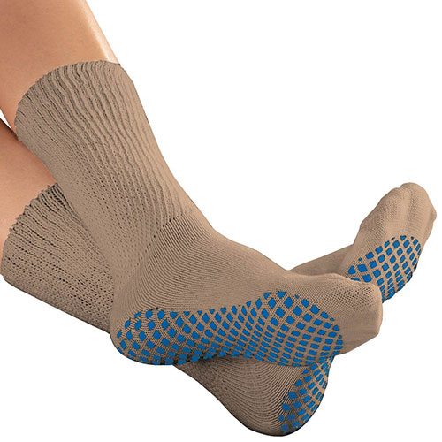 Diabetic Slipper Socks with Gripper Soles - Banner Therapy